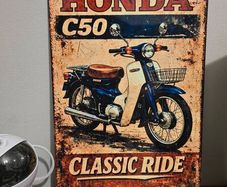 Metal sign