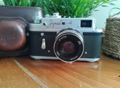 Refurbished Zorki-4 VIDEO 35mm Film Camera, USSR Mechanical Leica Copy, 6669533