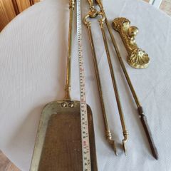 Antique Brass companion set
