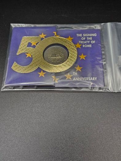 Ireland 2 Euro Treaty of Rome 50th Anniversary Coin Set Official Mint Pack