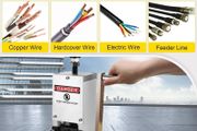wire Manual Wire Stripping Machine  1.5 - 25mm Hand Cranked Wire Stripper Cutter Stripping Cable Machine