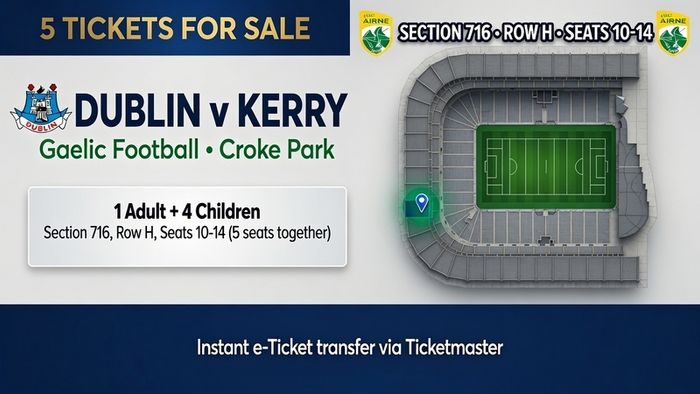 Dublin v Kerry Tickets