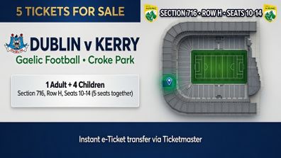 Dublin v Kerry Tickets