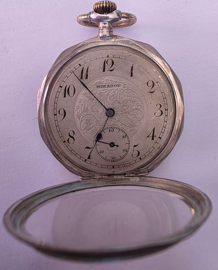 antique silver pocket watch
