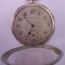 antique silver pocket watch Image 3