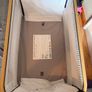 Infant bed with Mattress  great condition barely used Image 5