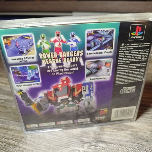 Power Rangers Lightspeed Rescue Ps1