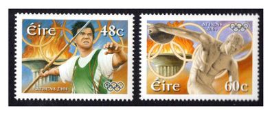 2004 Ireland Olympic Games Athens Commemorative Stamps Mint Never Hinged (MNH)