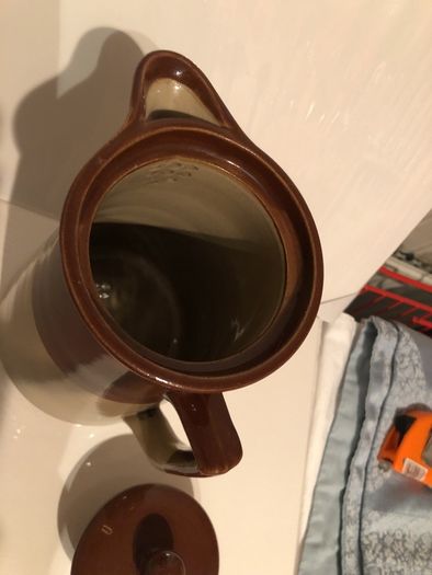 Rare vintage 1930s Denby Bourne Coffee pot
