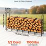 Outdoor Firewood Rack, 1/2 Cord, 500 kg Image 2