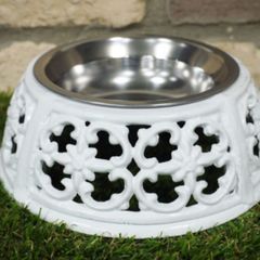 D0g Bowl Single Medium White D4937