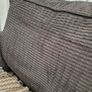Marl grey L shaped couch and armchair set Image 6