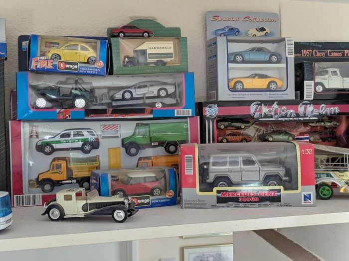 Large Collection of Model cars trucks vans collectibles see photos