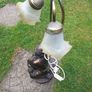 Art Nouveau Sculpture Table Lamp Image 4