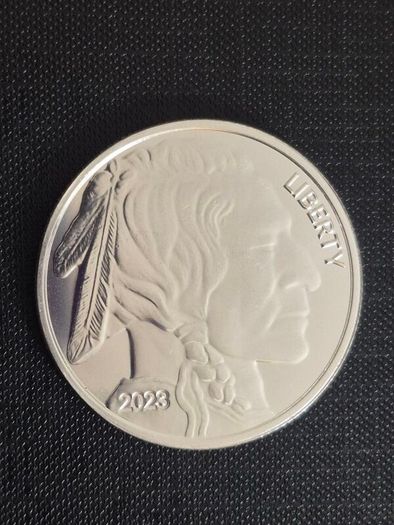 2023 USA 1 oz Buffalo Silver Round (Buffalo Nickel)