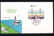 1978 Ireland Irish Natural Gas Commemorative Stamp pair Hibernian First Day Cover (FDC) with Baile Atha Cliath (Dublin) pictorial cancel