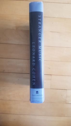 Signed, Leonard Cohen, book of poems and songs.