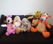 Giant soft Disney toys