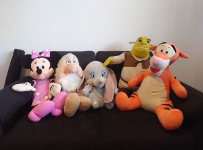 Giant soft Disney toys