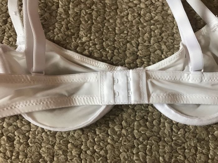 32A white starter bra from Pennys