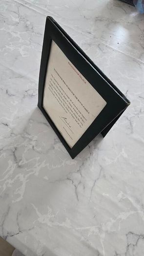 Buckingham Palace Diana Memorial Period Letter (1997)