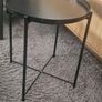 IKEA Gladom tray side table black Image 2