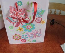 Butterfly Gift Bag for Sale
