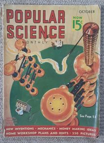 Vintage Popular Science Magazine - October 1937