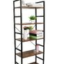 BRAND NEW 5-Tier Retro Shelf Free Standing Ladder-Type Industrial Style Storage Organizer Image 4