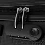 Three Piece Hardcase Trolley Set Black Image 2