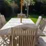 Teak Garden Table & Chairs Image 3
