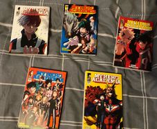 my hero academia volume 1-5 english