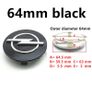 4pcs Opel 56mm 59mm 60mm 64mm 68mm Wheel Center Hub Caps Sticker Car Styling Accessories Alloy Rims Cover Logo Badge Emblem Image 5