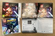 Nintendo 3DS Lego Star Wars / Batman: Game Covers / Insert (not the games themselves)