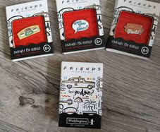 FRIENDS pins and playing cards