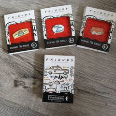 FRIENDS pins and playing cards