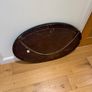 Antique Edwardian mahogany mirror Image 6