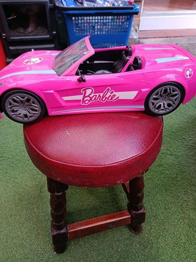 Remote control barbie car