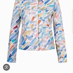 Stunning New Unworn Ladies Denim style jacket by Art by Dolcezza