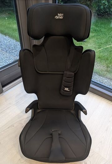 Britax Romer Kidfix i-Size Car Booster Seat Black with XP Pad & SICT - High Back Booster Child Seat