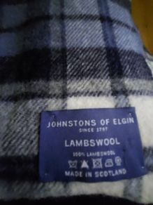 Johnstons of Elgin 100% Lambswool Scarf