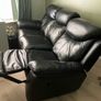 3 seater recliner leather sofa Image 2