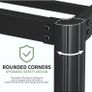 Super King Bed Frame 6ft with Rounded Corner Legs Image 6