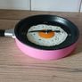 Fried Egg Frying Pan Clock Image 2