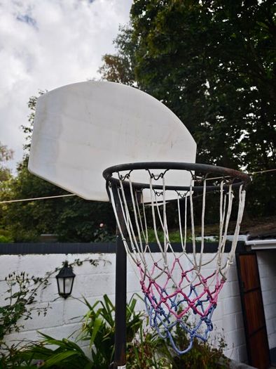 basket ball hoop on stand
