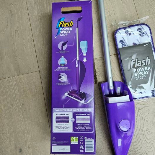 Flash power spray mop