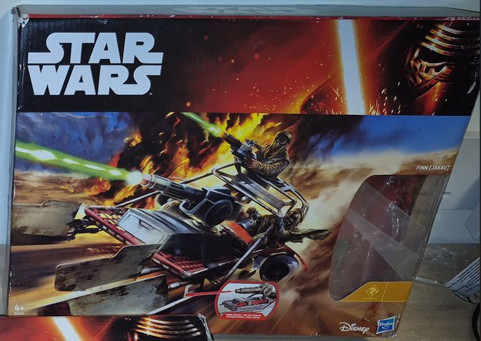 Star Wars Finn (Jakku) with Desert Landspeeder
