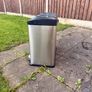 3 Compartment 30lt Recycle Bin stainless steel Image 5