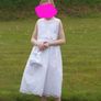 Communion Dress and bag Image 3