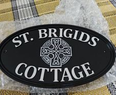 Hand made to order House Plaque never used.was 100 .